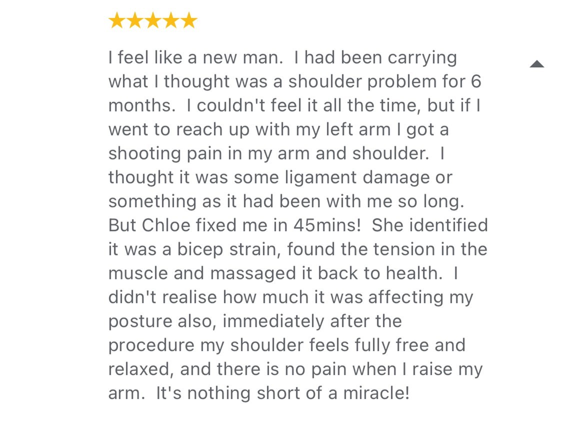 Sports Massage Reviews